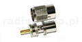 Wtyk UHF na kabel RF7 nakręcany PTFE