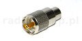Wtyk UHF na kabel RF7 nakręcany PTFE