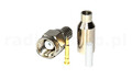 Wtyk SMA na kabel RG174 zaciskany