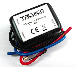 Filtr przeciwzakłóceniowy 12V 30A