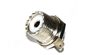 Gniazdo UHF do obudowy okrągłe