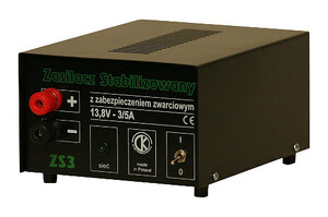 Zasilacz ZS3 13,8V 3/5A