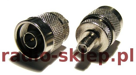 Przelotka gniazdo SMA / wtyk N