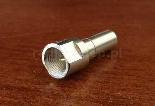 Wtyk FME ma kabel H155, RF5 zaciskany