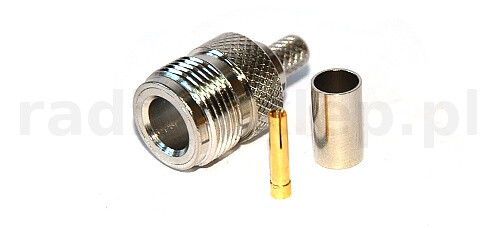 Gniazdo N na kabel H155, RF5 zaciskane