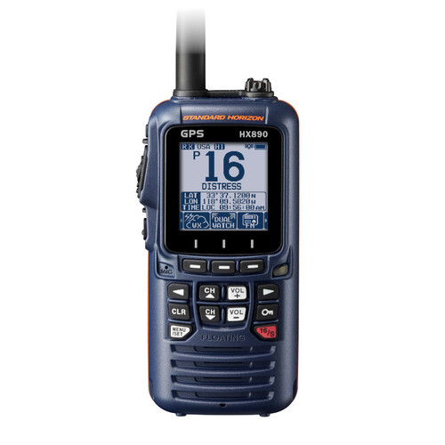 Standard Horizon HX-890E z GPS