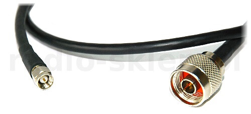 Kabel 1m ze złączami N - SMA